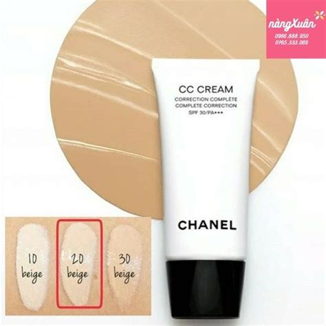 cc cream chanel tone 10